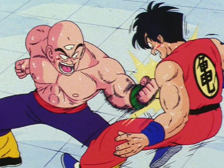 Cuidado Yamcha! O Terrível Tenshinhan é Muito Perigoso